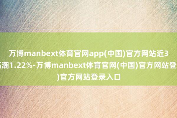 万博manbext体育官网app(中国)官方网站近3个月高潮1.22%-万博manbext体育官网(中国)官方网站登录入口
