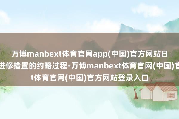 万博manbext体育官网app(中国)官方网站日本自保队对实弹进修措置的约略过程-万博manbext体育官网(中国)官方网站登录入口